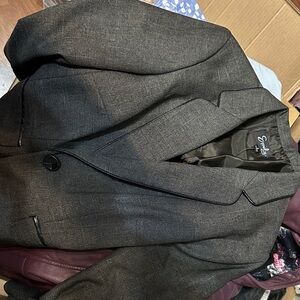 Emily Designs Charcoal Women's Blazer